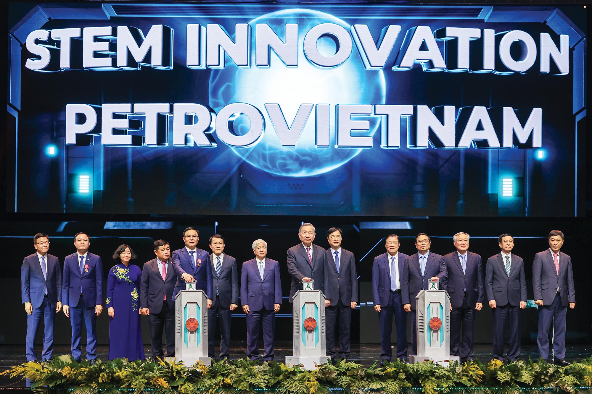 Tổng Bí thư Tô Lâm cùng lãnh đạo Đảng, Chính phủ, PETROVIETNAM khởi động chương trình STEM INNOVATION PETROVIETNAM – Kiến tạo tương lai xanh vào tháng 9/2025.